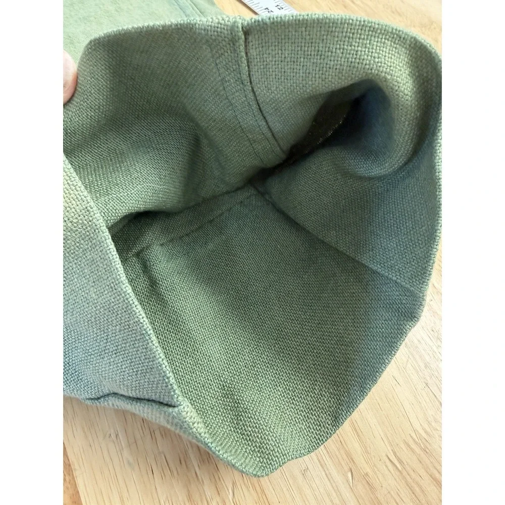 Vintage Big E Levi Sta-Prest Forrest Green‎ Pants RARE Size 32 Capri Wide Leg